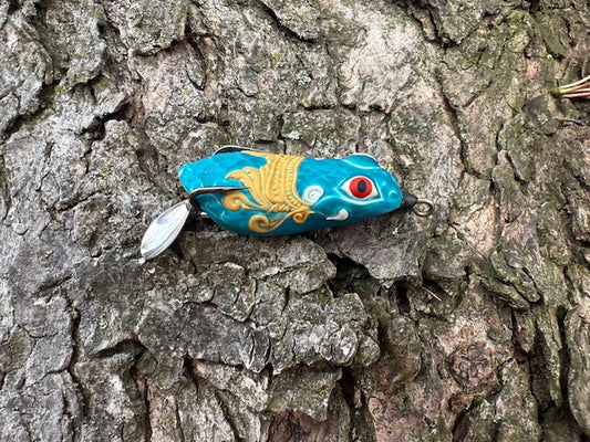 Blue Drip Frog 3 inch
