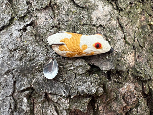 White Drip Frog 3 inch